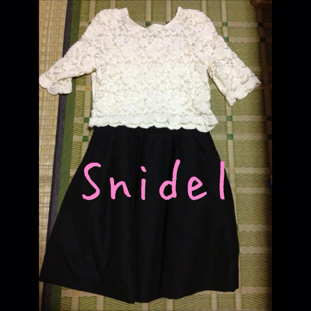 SNIDEL(スナイデル)のsnidel⋈*レースワンピース☻♡ レディースのワンピース(ひざ丈ワンピース)の商品写真