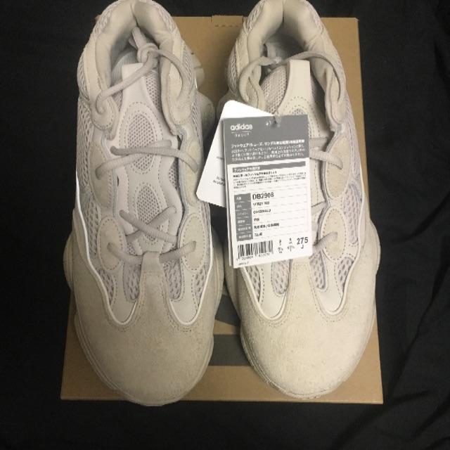 アディダス adidas 専用 yeezy500の通販 by メルカリ|アディダスなら ... 送料込み 新品未使用 YEEZY500 27.5