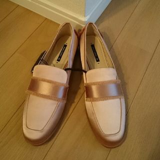 ザラ(ZARA)の新品 ZARA ローファー 38 24.5センチ(ローファー/革靴)