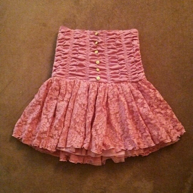 LIZ LISA(リズリサ)の☆コルセット入りハイウエスミニスカート☆ レディースのスカート(ミニスカート)の商品写真