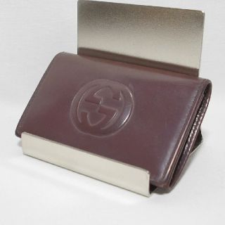 グッチ(Gucci)の【☆本物★人気☆】グッチ 紫系 エナメル キーケース(キーケース)