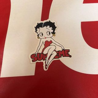 シュプリーム(Supreme)のSUPREME Betty Boop ステッカー ベティー(その他)