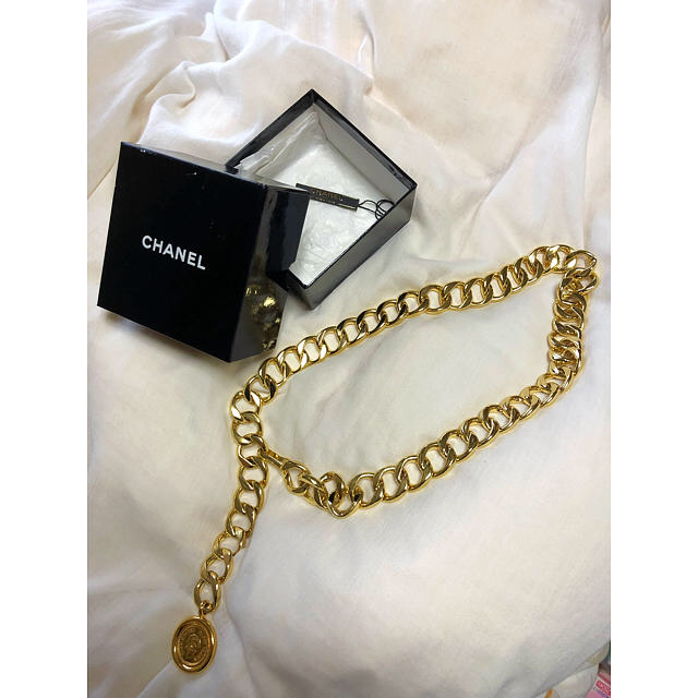 CHANEL(シャネル)のヴィンテージシャネル チェーンベルト値下げ レディースのファッション小物(ベルト)の商品写真