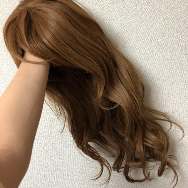 NAVANA WIG(ナバーナウィッグ)のNAVANA WIG ［新品未使用］前髪あり ロング ブラウン レディースのウィッグ/エクステ(ロングカール)の商品写真