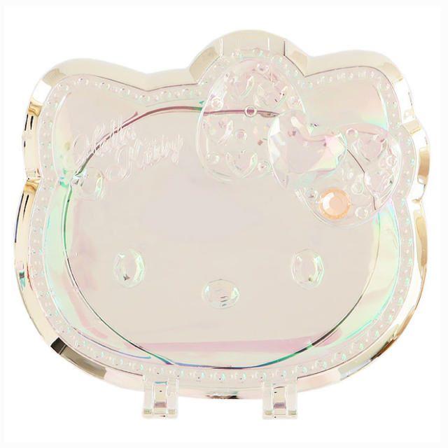 ハローキティ - 新品 ハローキティ キラキラカットミラー ハローキティ - 新品 ハローキティ キラキラカットミラー