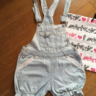 ラブトキシック(lovetoxic)のLOVE TOXIC L（155〜165）オシャレなサロペット(パンツ/スパッツ)