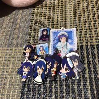 園田海未 グッズセット(ストラップ)