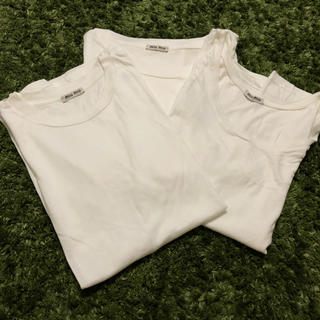 ミュウミュウ(miumiu)のmiumiu♡Tシャツ3枚セット(Tシャツ(半袖/袖なし))