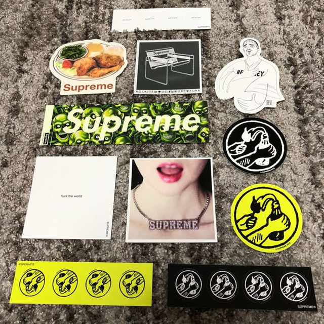 Supreme - 新品 supreme 18SS 立ち上げ ステッカー セット 11枚 Supreme - 新品 supreme 18SS 立ち上げ ステッカー セット 11枚