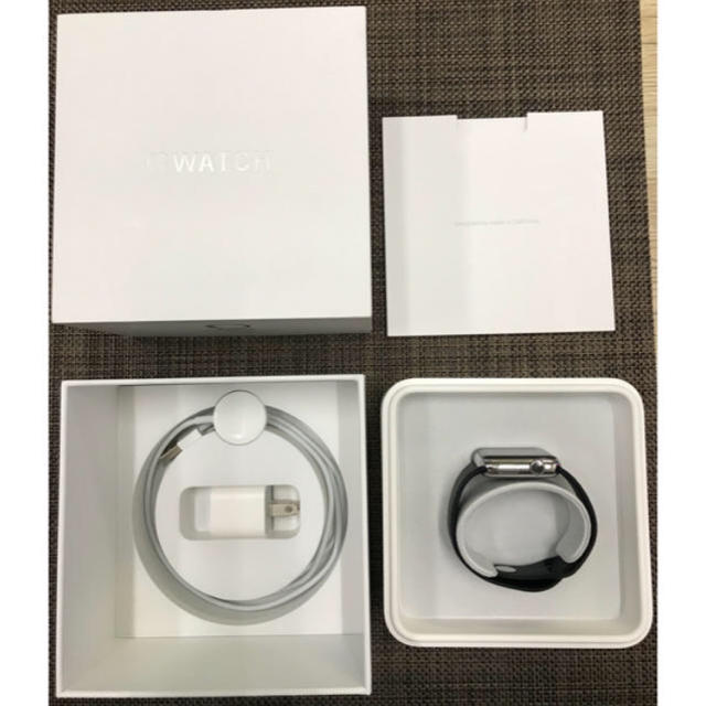 Apple Watch(アップルウォッチ)のApple Watch 38mm 【美品】 メンズの時計(腕時計(デジタル))の商品写真