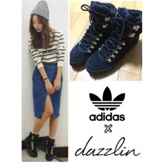 アディダス(adidas)の♡新品♡【dazzlin×adidas♡限定品】ハイカット スニーカー ♡(スニーカー)