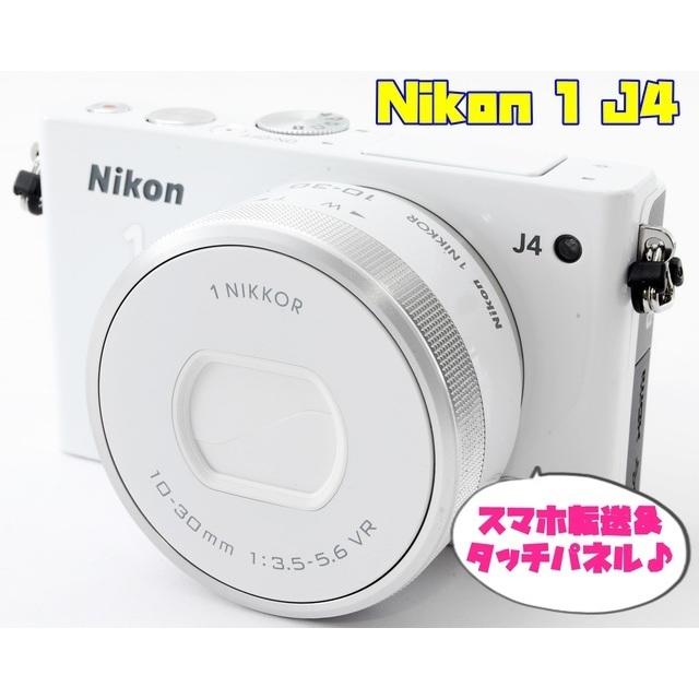 ☆★人気のホワイト＆スマホ転送♪タッチパネル搭載のNikon 1 J4★☆