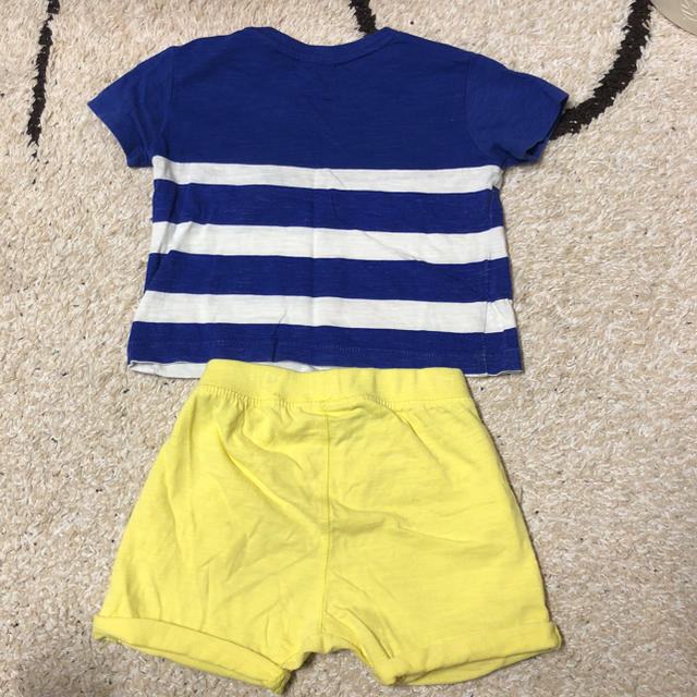 ZARA(ザラ)のZARAbaby Tシャツ短パンセットアップ キッズ/ベビー/マタニティのベビー服(~85cm)(Ｔシャツ)の商品写真