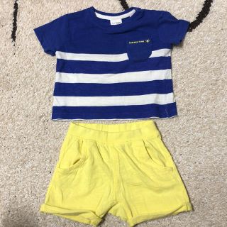 ザラ(ZARA)のZARAbaby Tシャツ短パンセットアップ(Ｔシャツ)