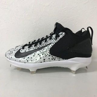 ナイキ(NIKE)のNIKE 野球 スパイク 黒 白 新品 856498-009 180426(シューズ)