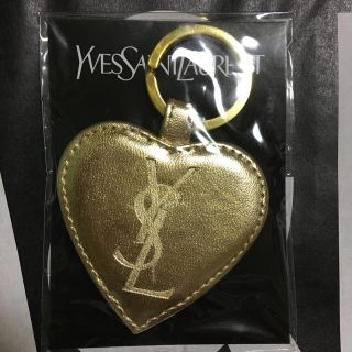 イヴサンローランボーテ(Yves Saint Laurent Beaute)のイブサンローラン☆ハート形ミラーチェーン(キーホルダー)