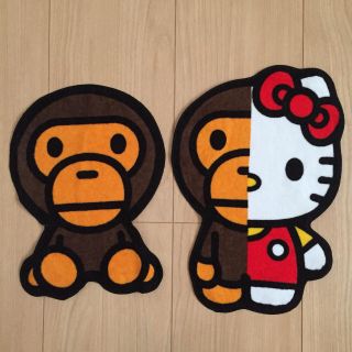 アベイシングエイプ(A BATHING APE)のマイロ タオルハンカチ 二枚セット(ハンカチ)