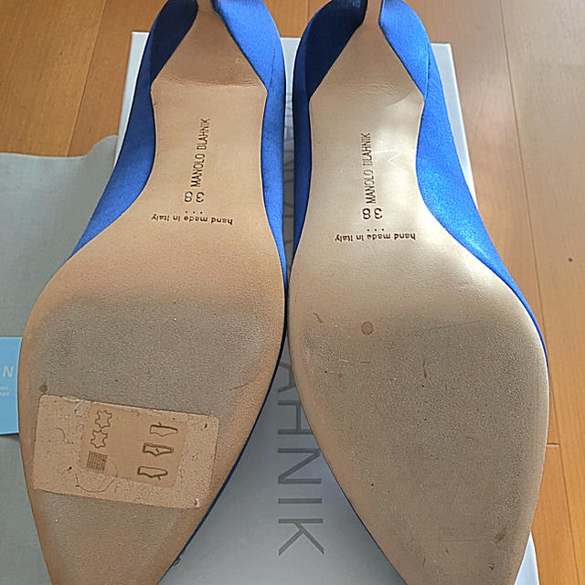 MANOLO BLAHNIK - 週末限定価格 美品 マノロブラニク ハンギシ 