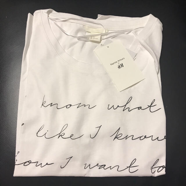 H&M(エイチアンドエム)の安室奈美恵 H&M Tシャツ レディースのトップス(Tシャツ(半袖/袖なし))の商品写真