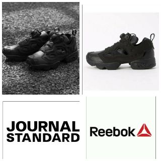 リーボック(Reebok)の【lovin様】レザー仕様！JS別注INSTAPUMP FURYスニーカー(スニーカー)