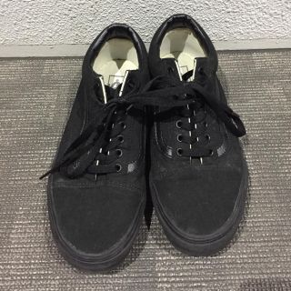 ヴァンズ(VANS)のvans old skool us9 ブラック(スニーカー)