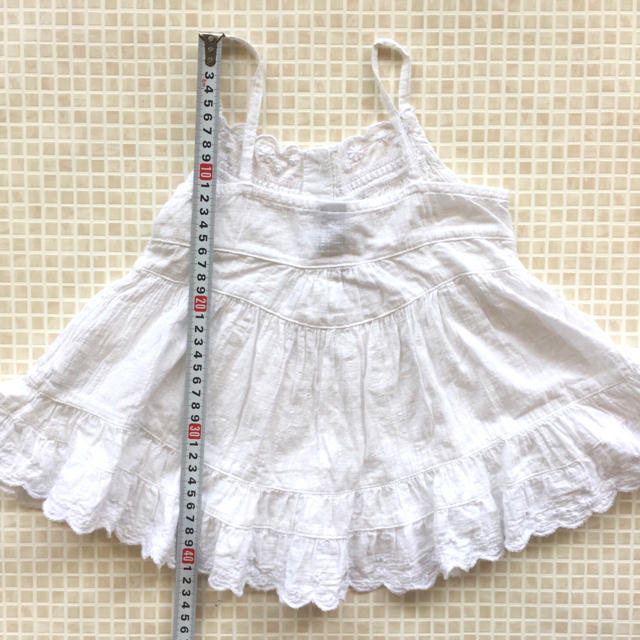 ZARA KIDS(ザラキッズ)のザラキッズ 110 120 キャミソール トップス セラフ  GAP キッズ/ベビー/マタニティのキッズ服女の子用(90cm~)(Tシャツ/カットソー)の商品写真