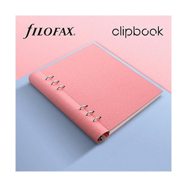 Filofax(ファイロファックス)の新品☆未使用 Filofax クリップブック A5 ローズ ピンク メンズのファッション小物(手帳)の商品写真