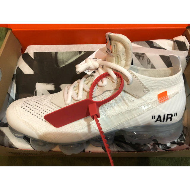 OFF-WHITE(オフホワイト)のoff-white オフホワイト ナイキ ヴェイパーマックス25.0cm メンズの靴/シューズ(スニーカー)の商品写真