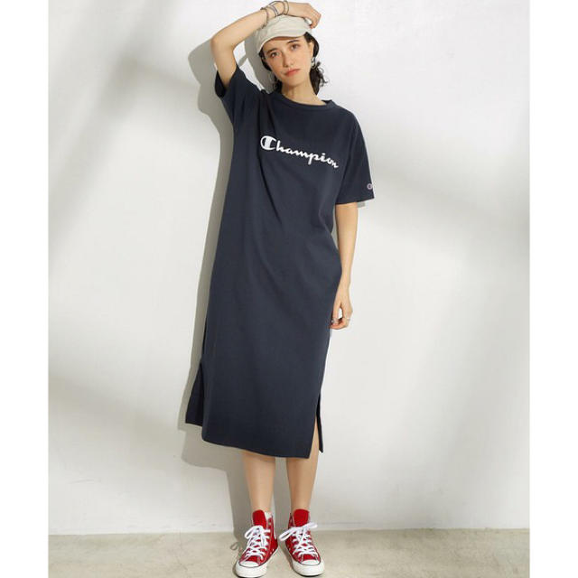 Champion チャンピオン ワンピース ネイビー サイズm Championの通販 By おちじむ S Shop チャンピオンならラクマ