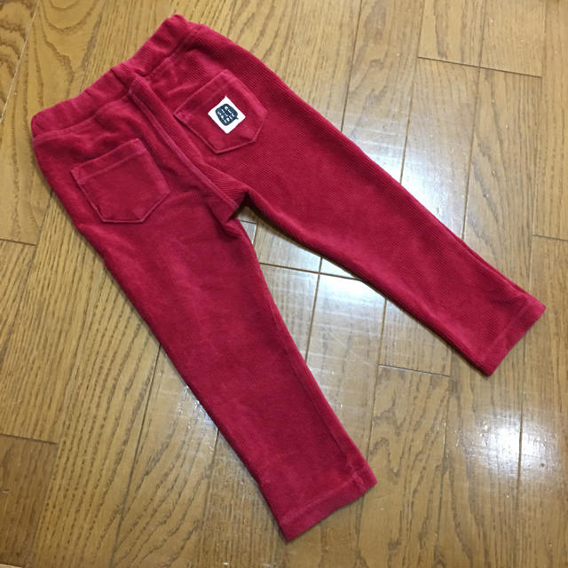 アカチャンホンポ(アカチャンホンポ)のストレッチ スキニー パンツ  90 レッド キッズ/ベビー/マタニティのキッズ服男の子用(90cm~)(パンツ/スパッツ)の商品写真