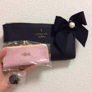 ランバンオンブルー(LANVIN en Bleu)の送料込★ランバン アーカー セット(ポーチ)