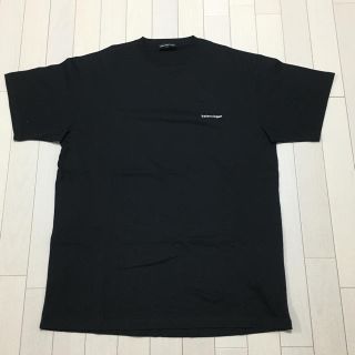 バレンシアガ(Balenciaga)の【jerry.t様専用】S バレンシアガ ロゴ Tシャツ ブラック(Tシャツ/カットソー(半袖/袖なし))