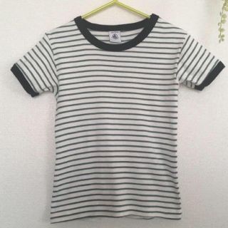 プチバトー(PETIT BATEAU)のPETIT BATEAU プチバトー ボーダー 半袖 Tシャツ 102cm(Tシャツ/カットソー)