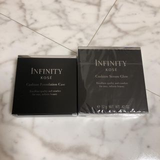 コーセー(KOSE)のINFINITY クッションセラムグロウとケース(ファンデーション)