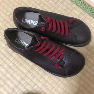 再値下げ　CAMPER カンペール　スニーカー　グリーン　EU39 24.5㎝