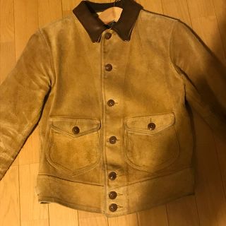 RRL スエード　レザージャケット