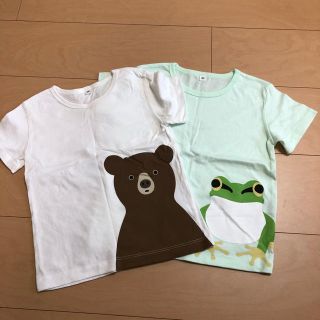 ムジルシリョウヒン(MUJI (無印良品))の☆DMK様専用☆無印良品 半袖 100センチ(Tシャツ/カットソー)