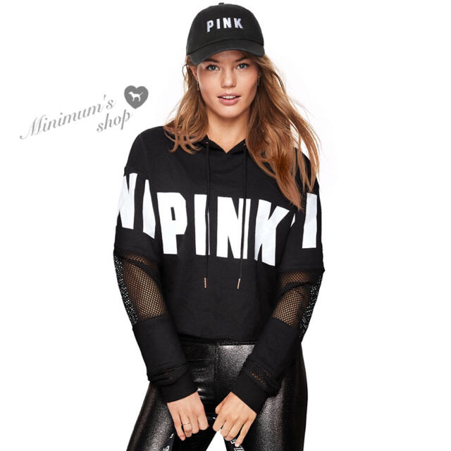 Victoria's Secret(ヴィクトリアズシークレット)のPINKキャップ(ブラック) レディースの帽子(キャップ)の商品写真