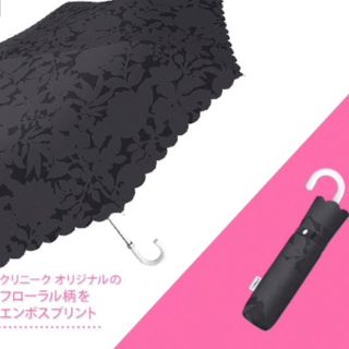 クリニーク(CLINIQUE)の新品 未使用 クリニーク UV加工晴雨兼用折りたたみ傘(傘)