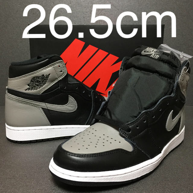 新品 26.5 NIKE AIR JORDAN 1 OG SHADOW シャドーのサムネイル