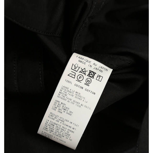 Yohji Yamamoto(ヨウジヤマモト)のYohji Yamamoto 17AW チャイナシャツ メンズのトップス(シャツ)の商品写真