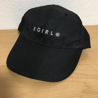 エックスガール(X-girl)のx-girl xgirl エックスガール キャップ 黒 ブラック 付録(キャップ)