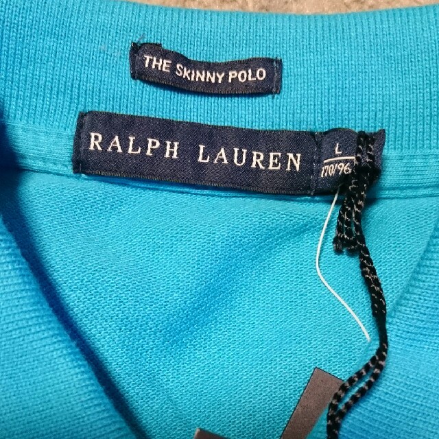 Ralph Lauren(ラルフローレン)の新品タグつき ラルフローレン ポロシャツ L レディース レディースのトップス(ポロシャツ)の商品写真