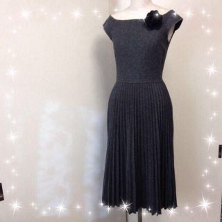 ジルスチュアート(JILLSTUART)の美品⭐︎ジルスチュアート⭐︎ウールワンピ(ロングワンピース/マキシワンピース)