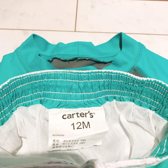 carter's(カーターズ)のカーターズ ベビー 水着 キッズ/ベビー/マタニティのベビー服(~85cm)(水着)の商品写真