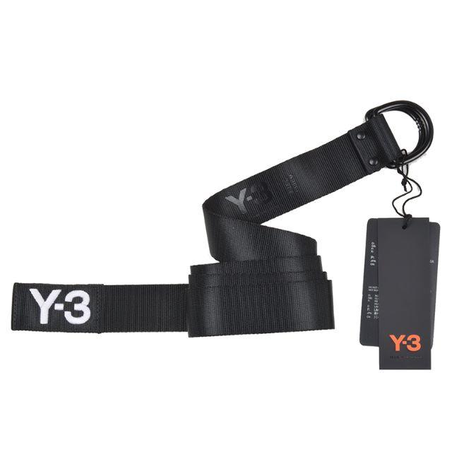 Y-3(ワイスリー)のY-3 ヨウジ ヤマモト ブラックベルト CY3532  Lサイズ メンズのファッション小物(ベルト)の商品写真