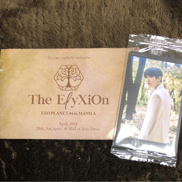 EXO マニラ アクセスカード Elyxion トレカ EXO マニラ アクセスカード Elyxion トレカ