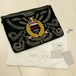 ジミーチュウ(JIMMY CHOO)の定価20万新品JIMMY CHOO(セカンドバッグ/クラッチバッグ)