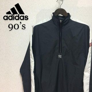 アディダス(adidas)の【USED】90’s adidas アディダス　ナイロンジャケット(ナイロンジャケット)