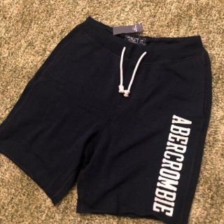 アバクロンビーアンドフィッチ(Abercrombie&Fitch)の正規品アバクロ スウェットパンツ　ハーフパンツ XS 新品タグ付(ショートパンツ)